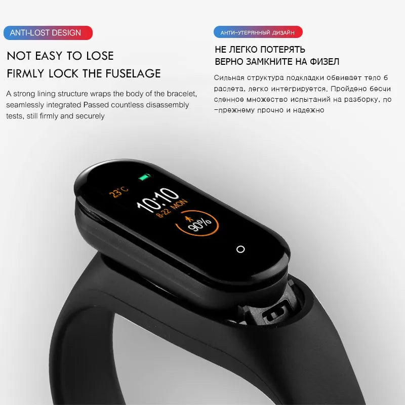 Smartwatch With Built-in Heart Rate Monitor, Pedometer and Calorie Counter