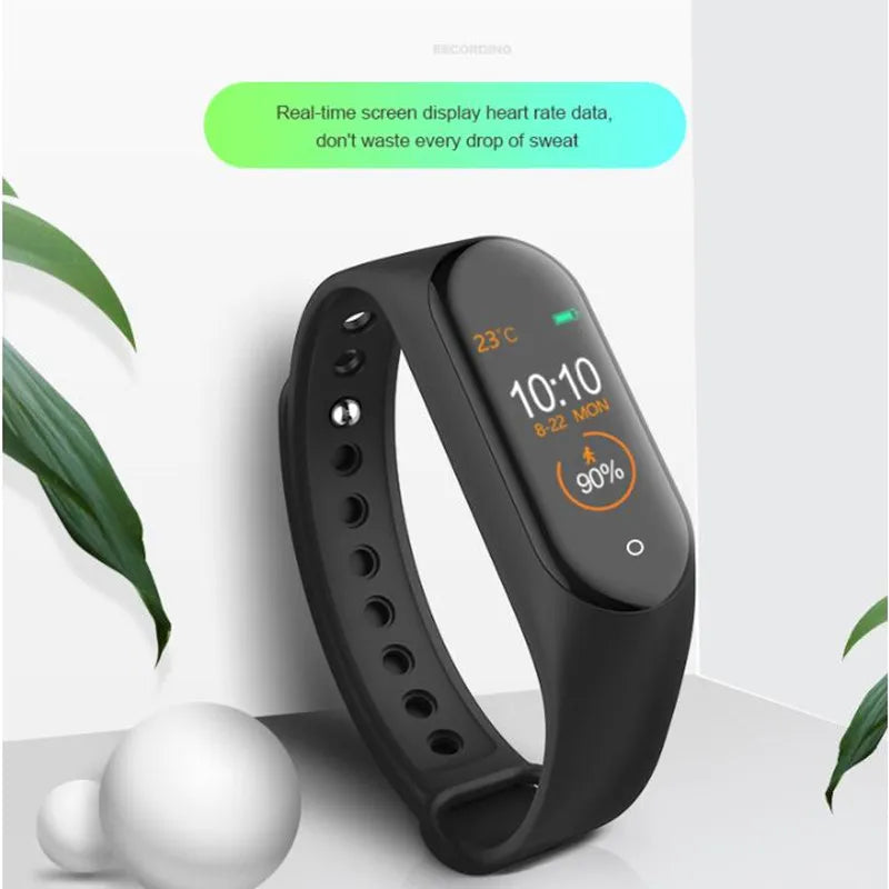 Smartwatch With Built-in Heart Rate Monitor, Pedometer and Calorie Counter